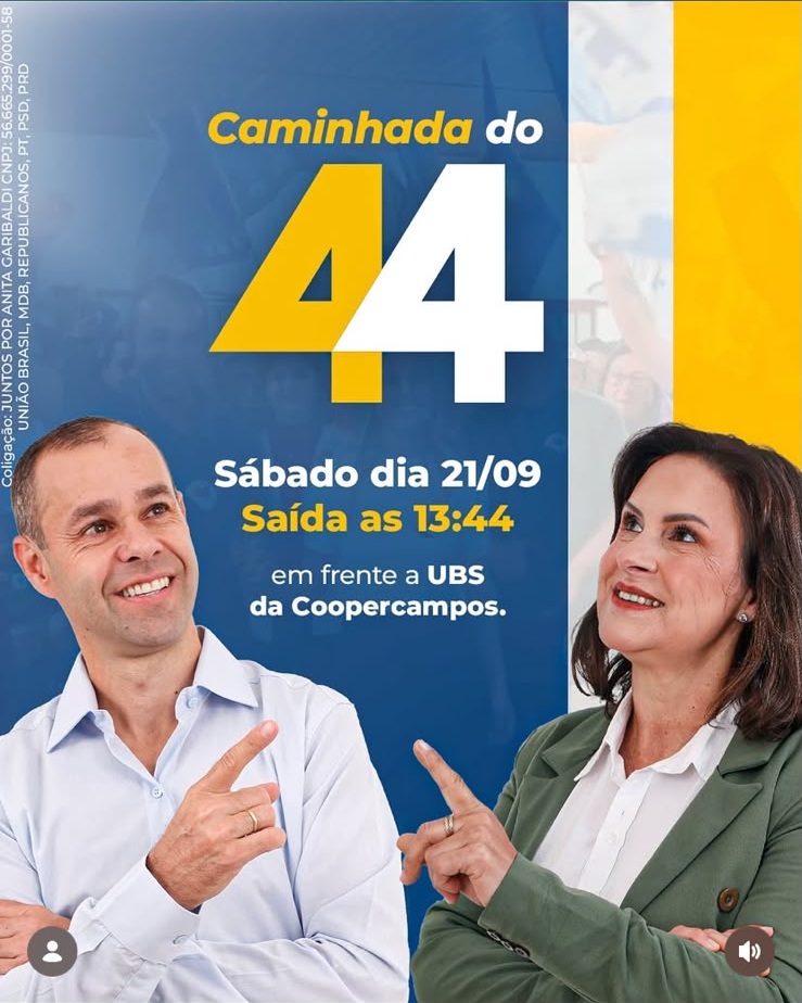 Caminhada do 44