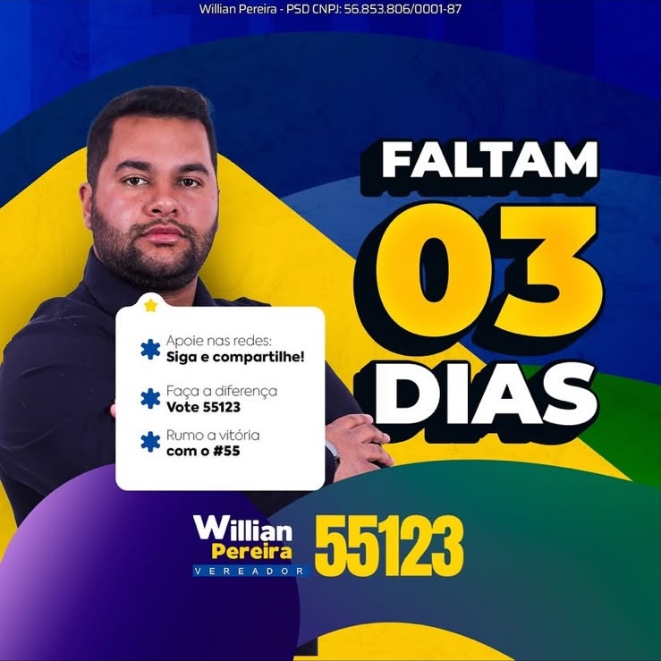 Reta final — 3 dias